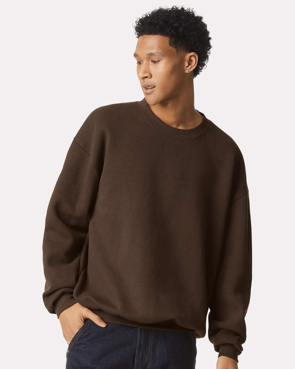 American Apparel ReFlex Fleece Crewneck Sweatshirt - Image 5