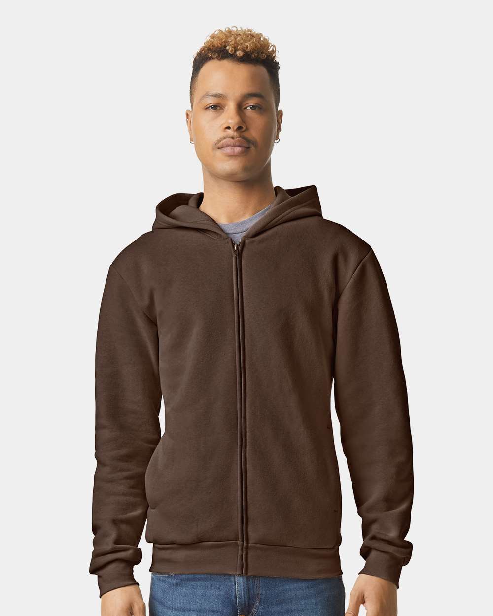 American Apparel ReFlex Fleece Full-Zip Hoodie - Image 4