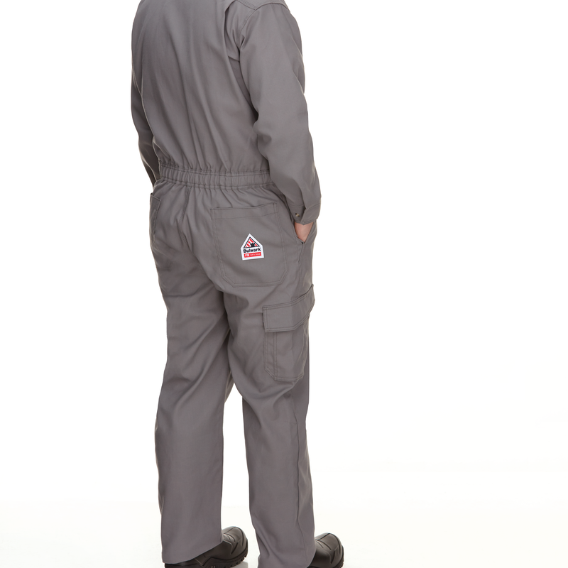 Bulwark Men's FR iQ Series® Endurance Coverall - QC10 - Image 4