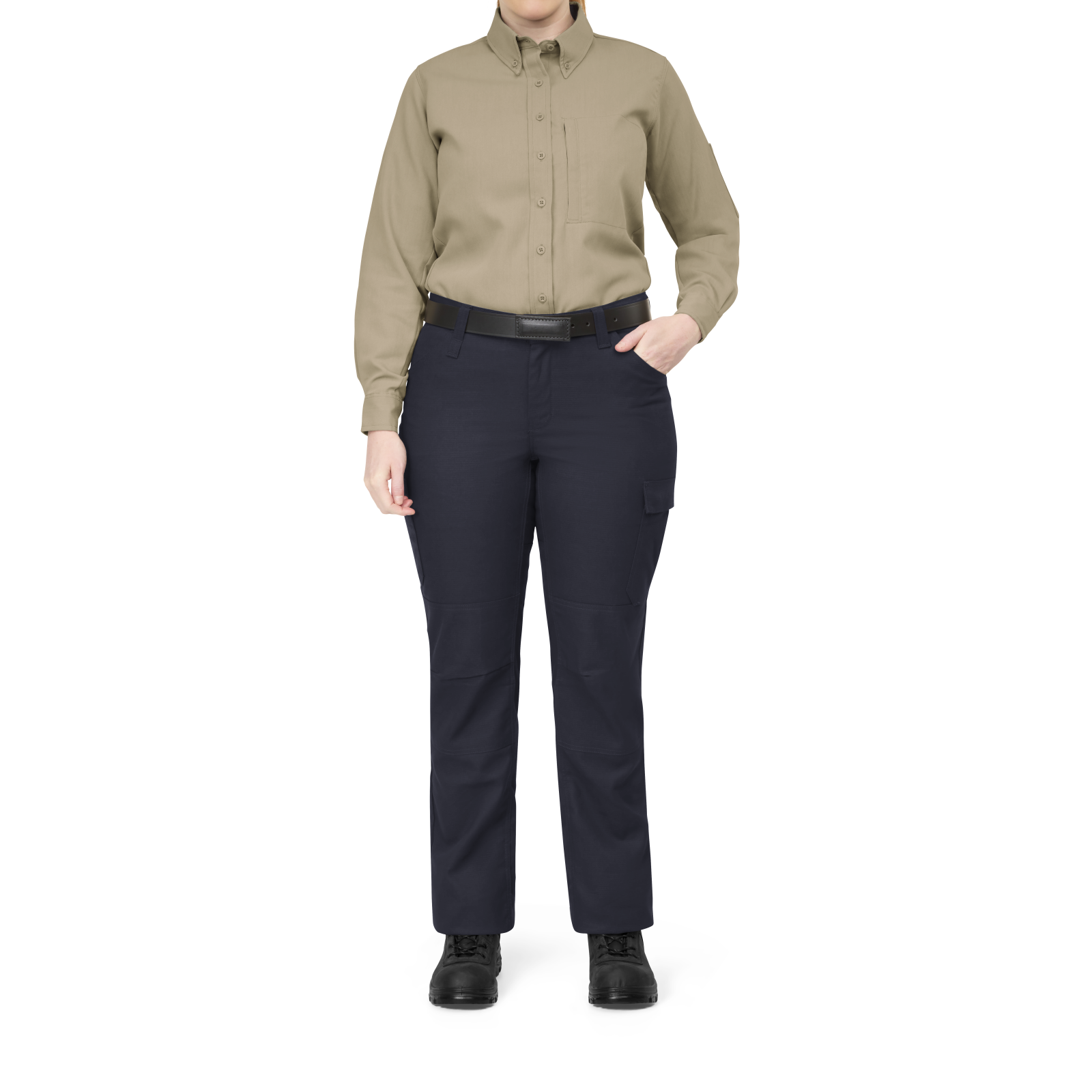 Bulwark Women's FR iQ Series®  Long Sleeve Shirt - QS53 - Image 3