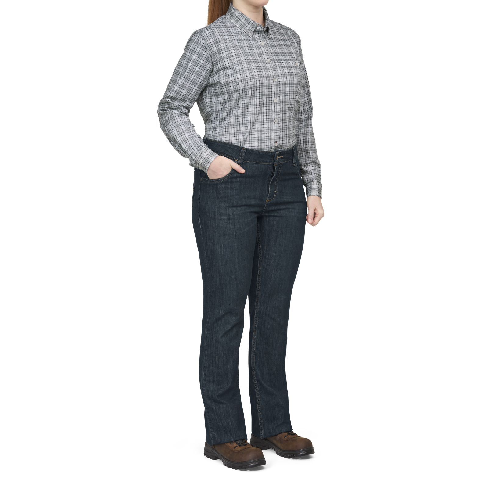 Bulwark Women's Straight Fit Jean with Stretch  - PSJM - Image 5