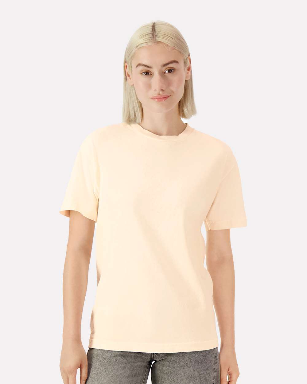 American Apparel Garment-Dyed Heavyweight Cotton Tee - Image 4