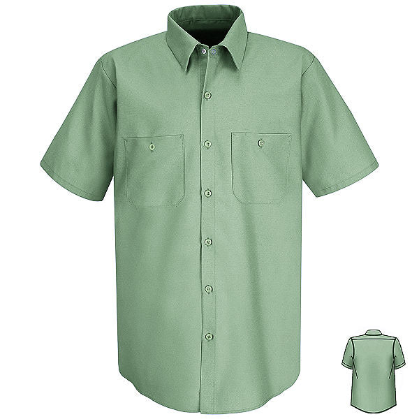 Red Kap Short Sleeve Industrial Work Shirt - Image 12