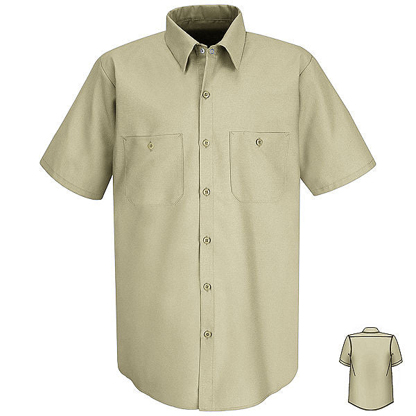 Red Kap Short Sleeve Industrial Work Shirt - Image 13