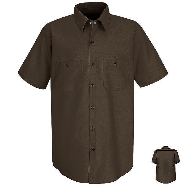 Red Kap Short Sleeve Industrial Work Shirt - Image 5