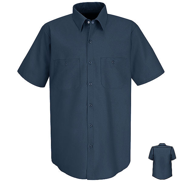 Red Kap Short Sleeve Industrial Work Shirt - Image 7