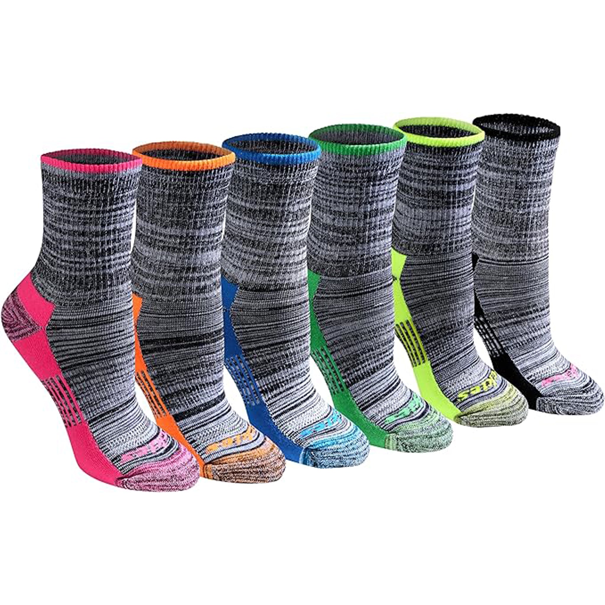 Dickies Women's 6 Packs Dri-Tech Mid Crew Socks, Sizes 6-9 - Image 6