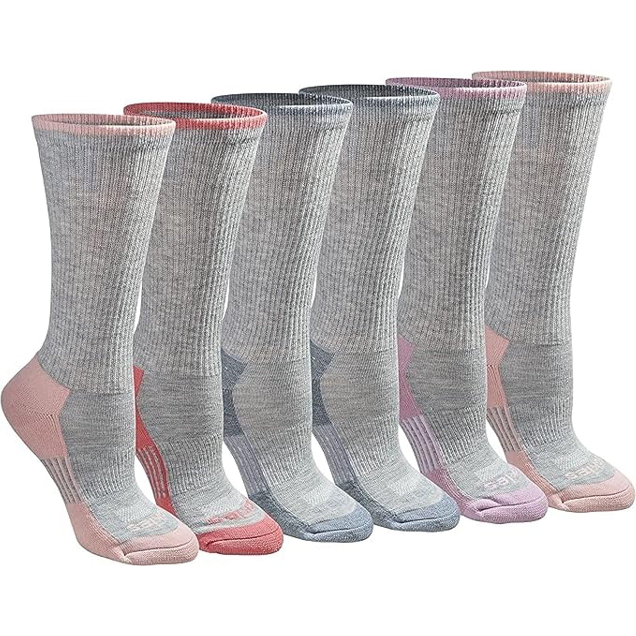 Dickies Women's 6 Packs Dri-Tech Moisture Control Crew Socks, Sizes 6-9 - Image 6