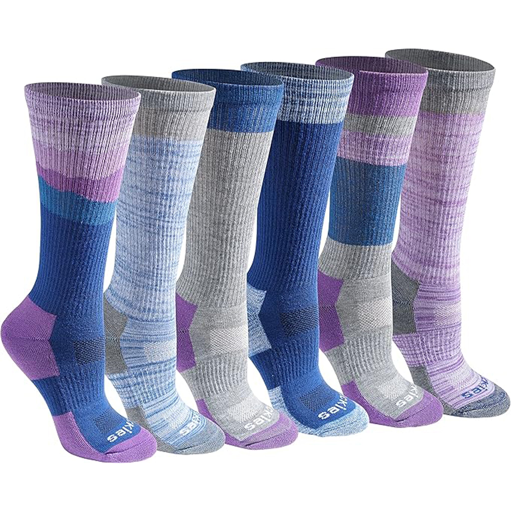 Dickies Women's 6 Packs Dri-Tech Moisture Crew Socks, Sizes 6-9 - Image 3