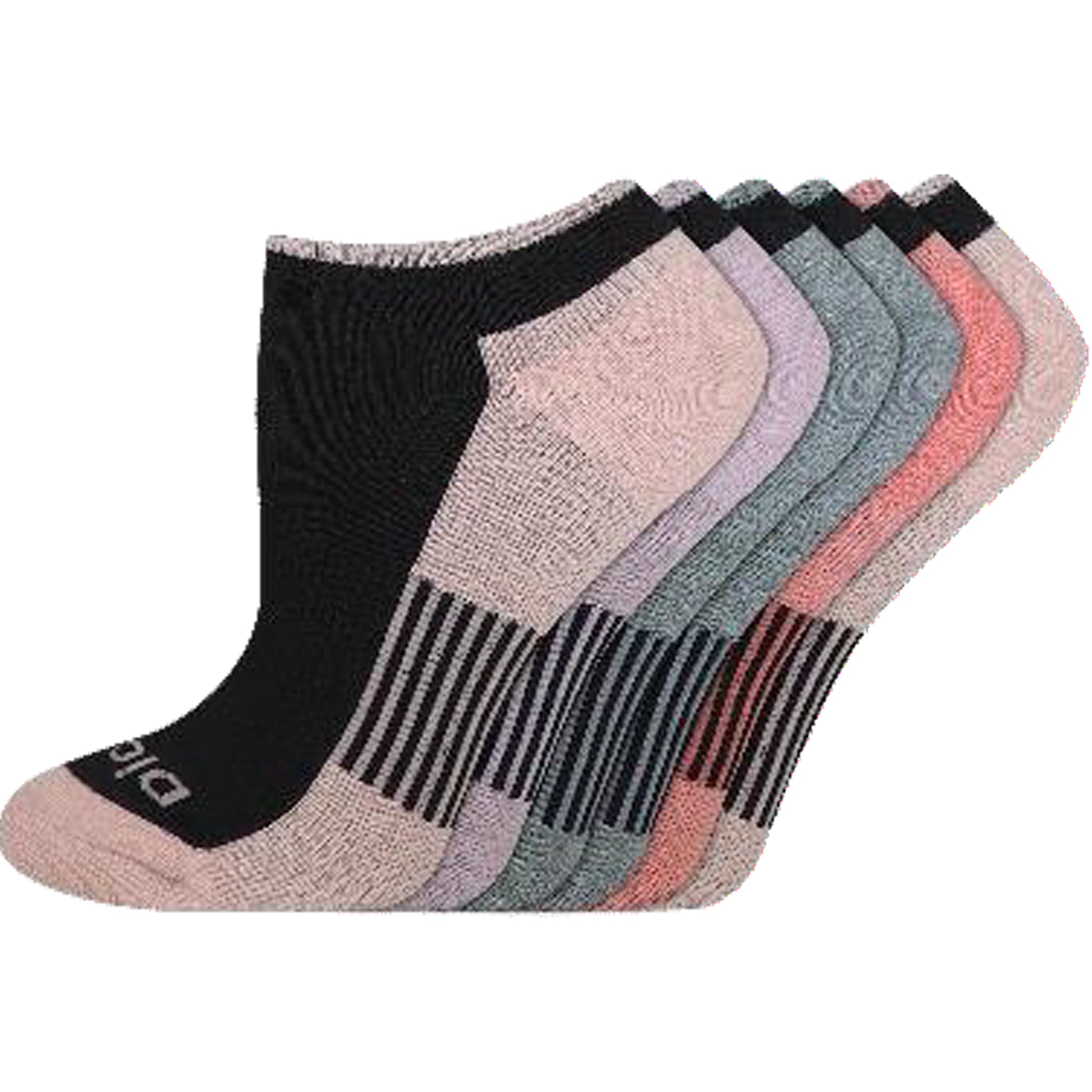Dickies Women's 6 Packs Dri-Tech Moisture No Show Socks, Sizes 6-9 - Image 3