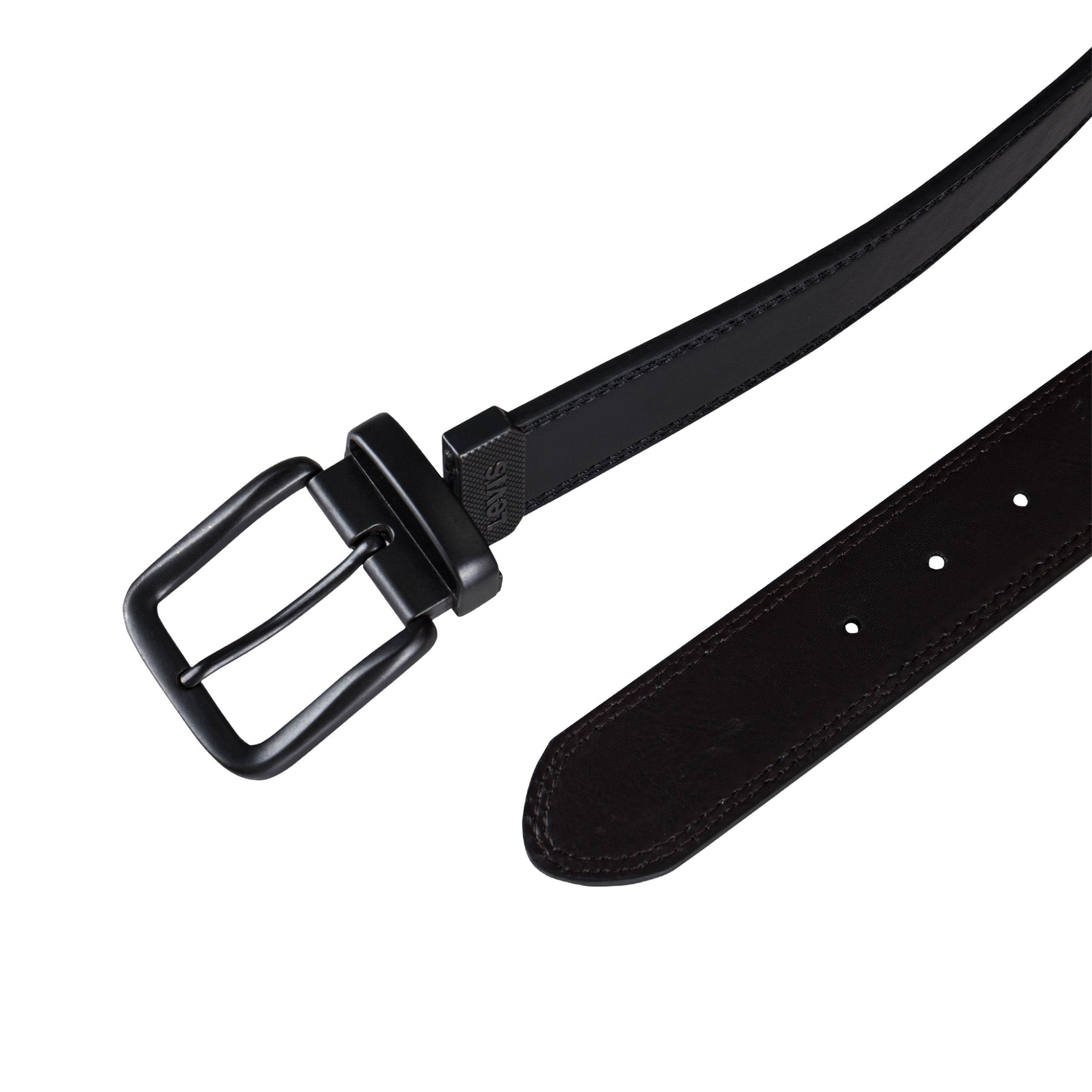 Levi's® Men's 40mm Flat Lam W/Stich Belt - Image 4