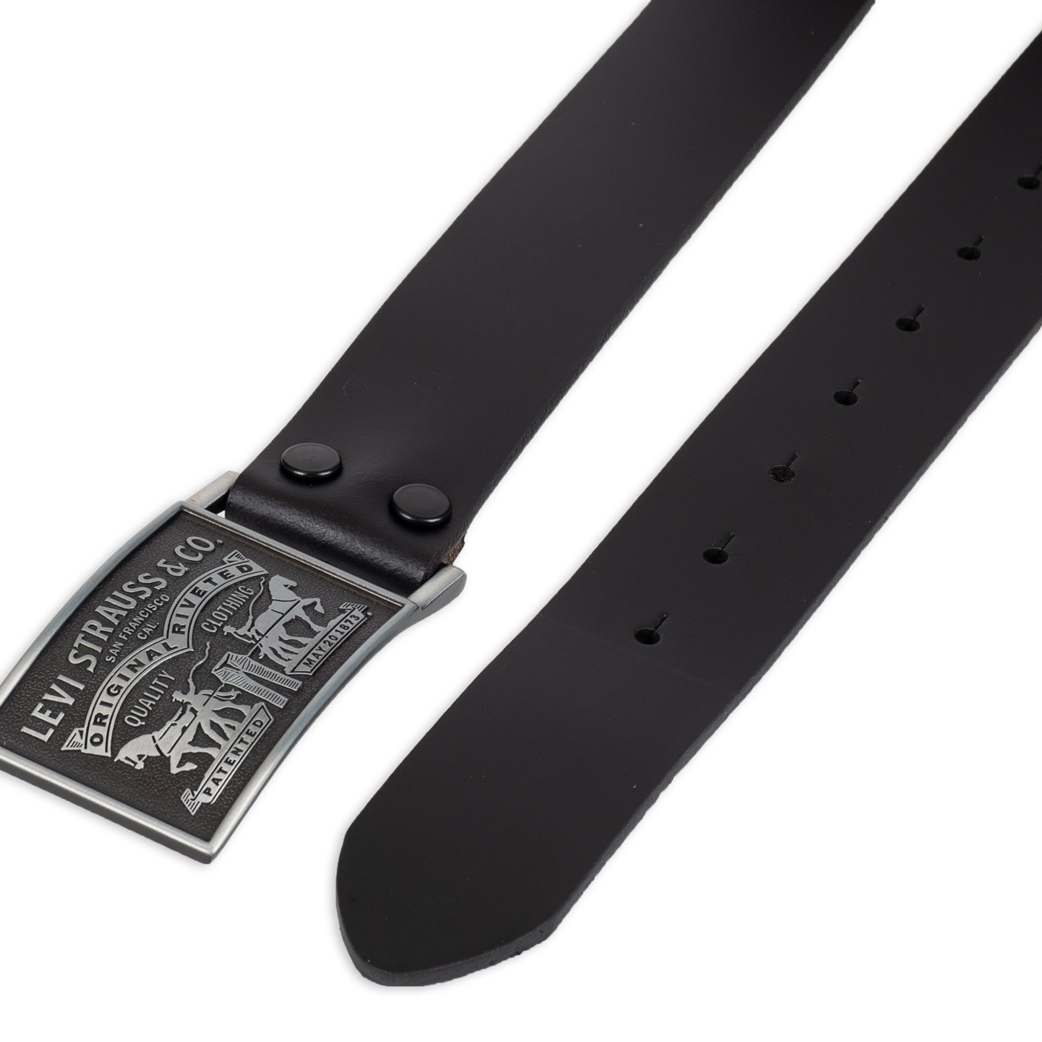 Levi's® Men's 38mm Bridle Two Horse Belt - Image 4