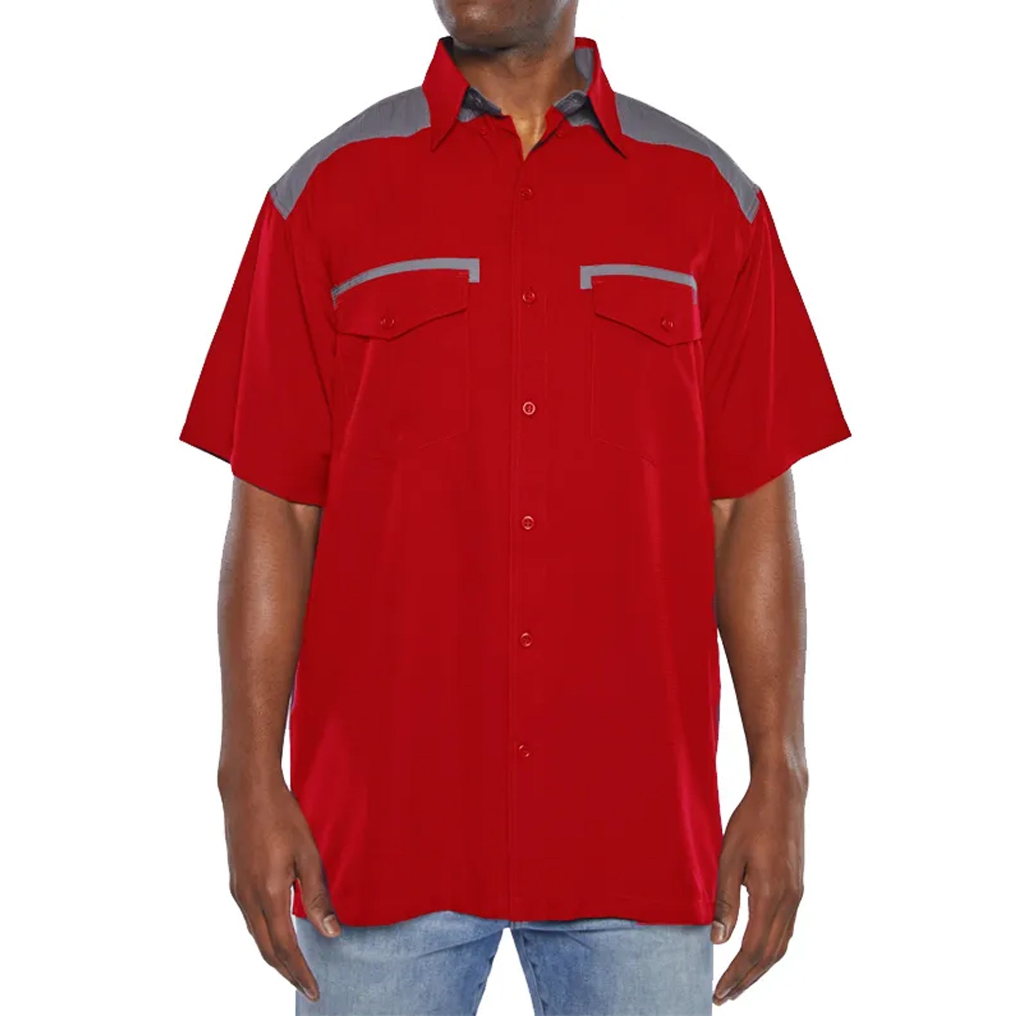 Pro Celebrity Icon Color Block Fishing Shirt - Image 9