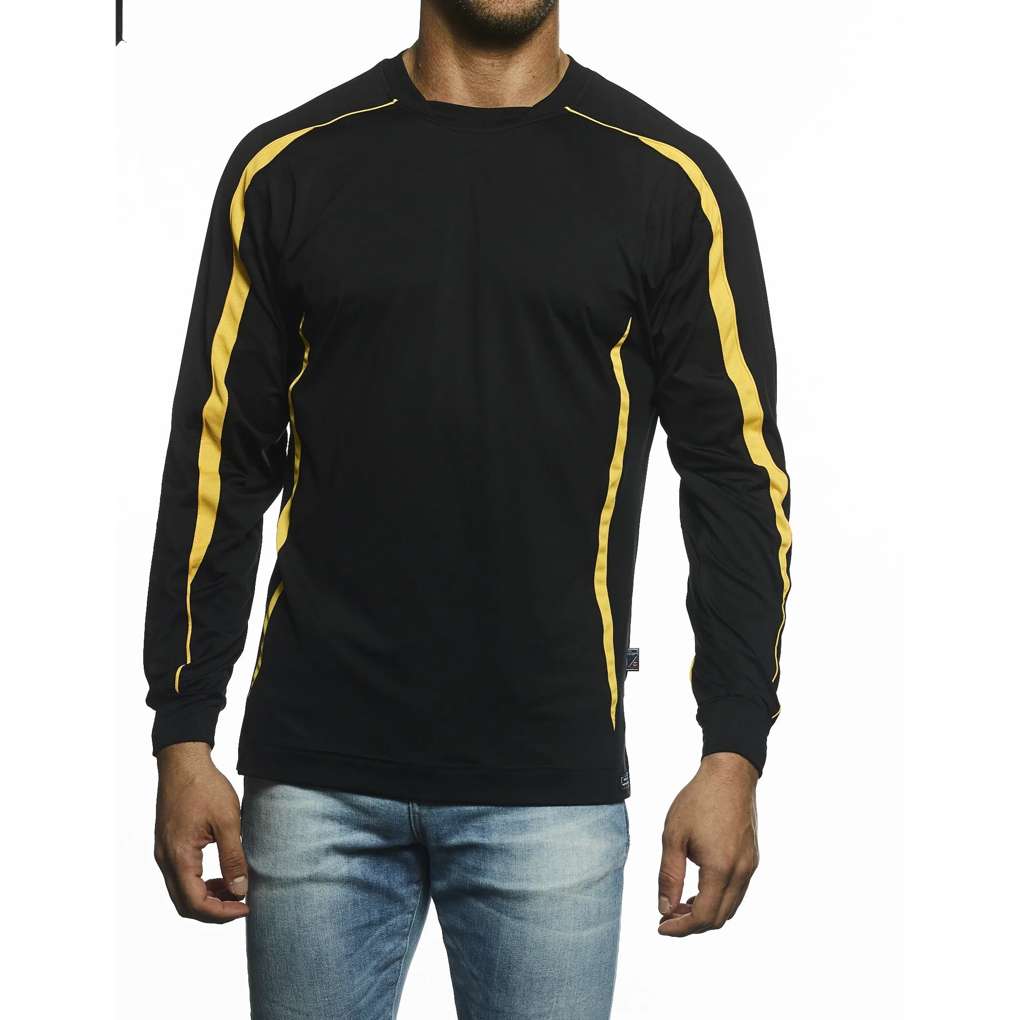 Pro Celebrity Men's Allsport Crew Neck Long Sleeve T-Shirt - Image 6