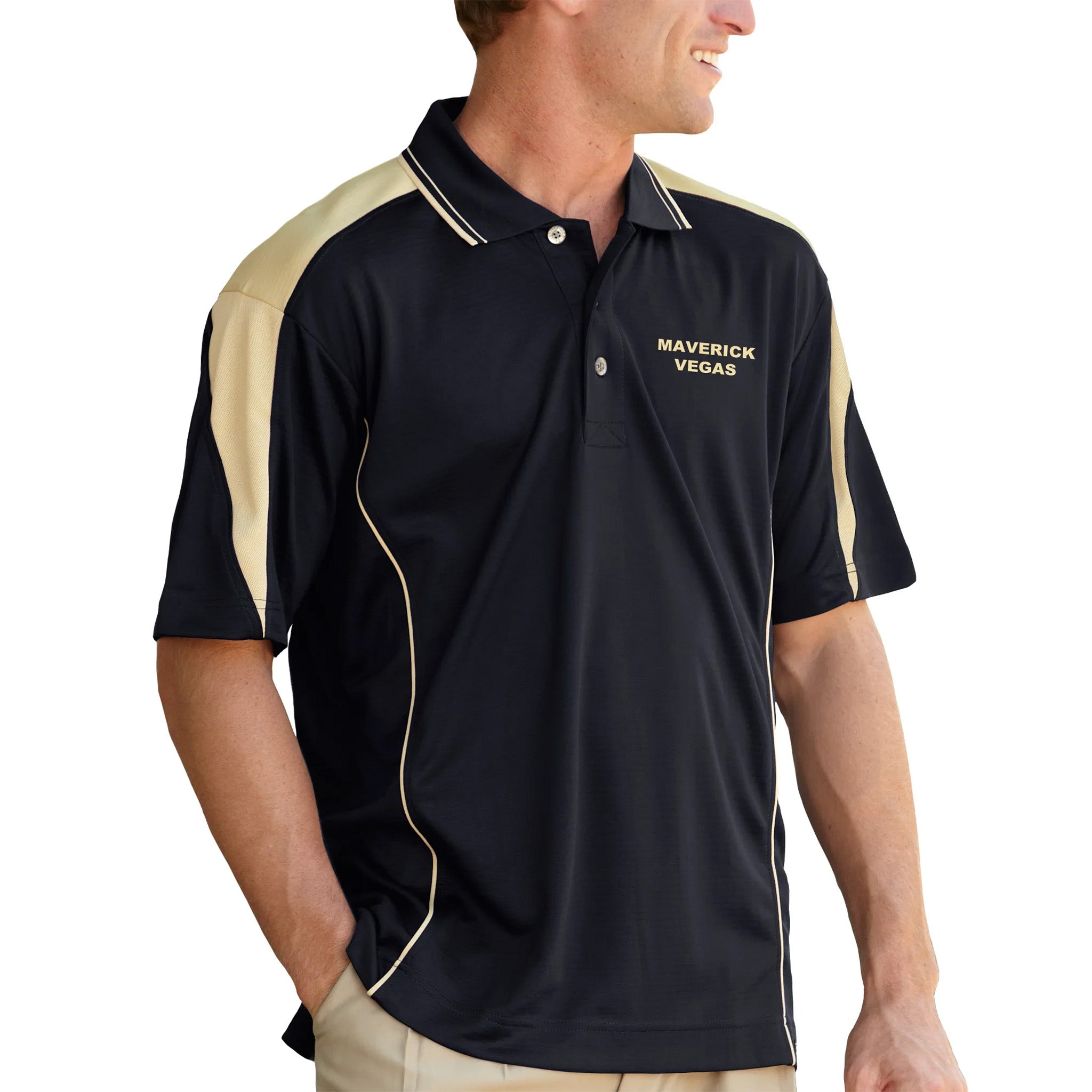 Pro Celebrity Men's Maverick Vegas Polo Shirt - Image 4