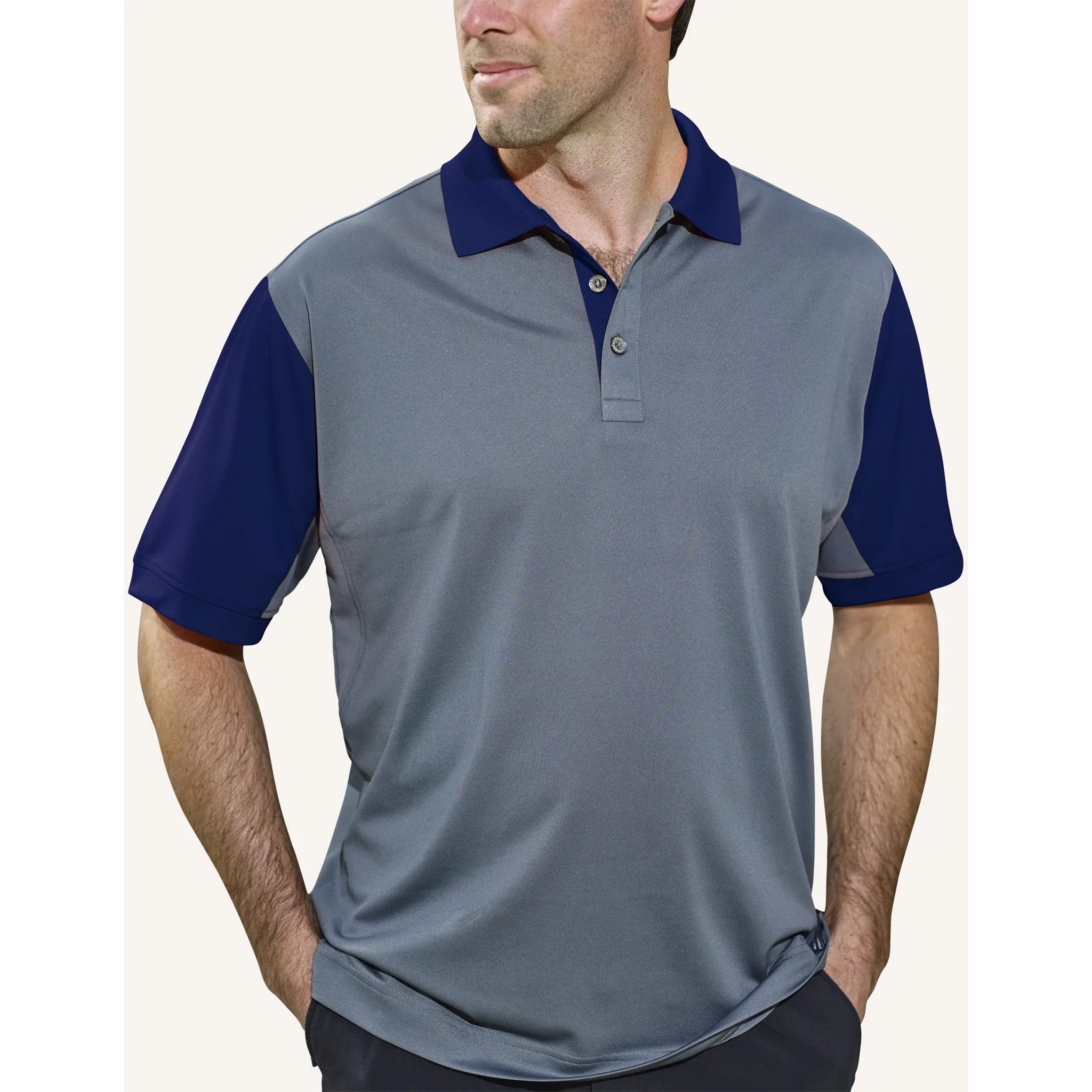 Pro Celebrity Men's Corvette Recharged Polo Shirt - Image 6