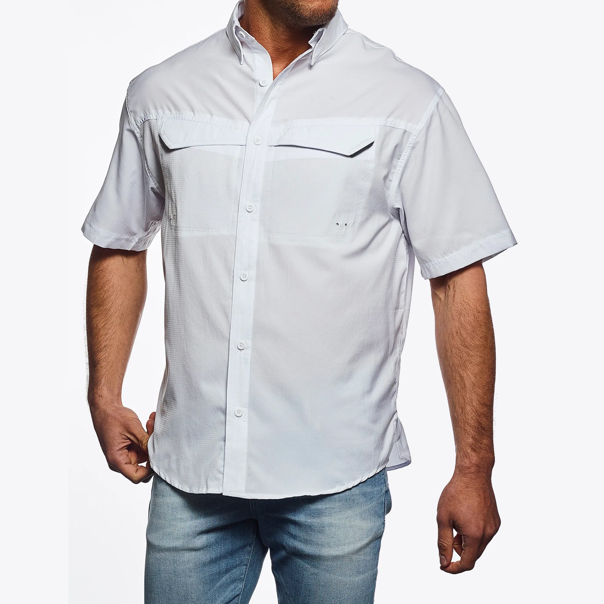 Pro Celebrity Men's Short Sleeve Pro Fishing Shirt - Image 12