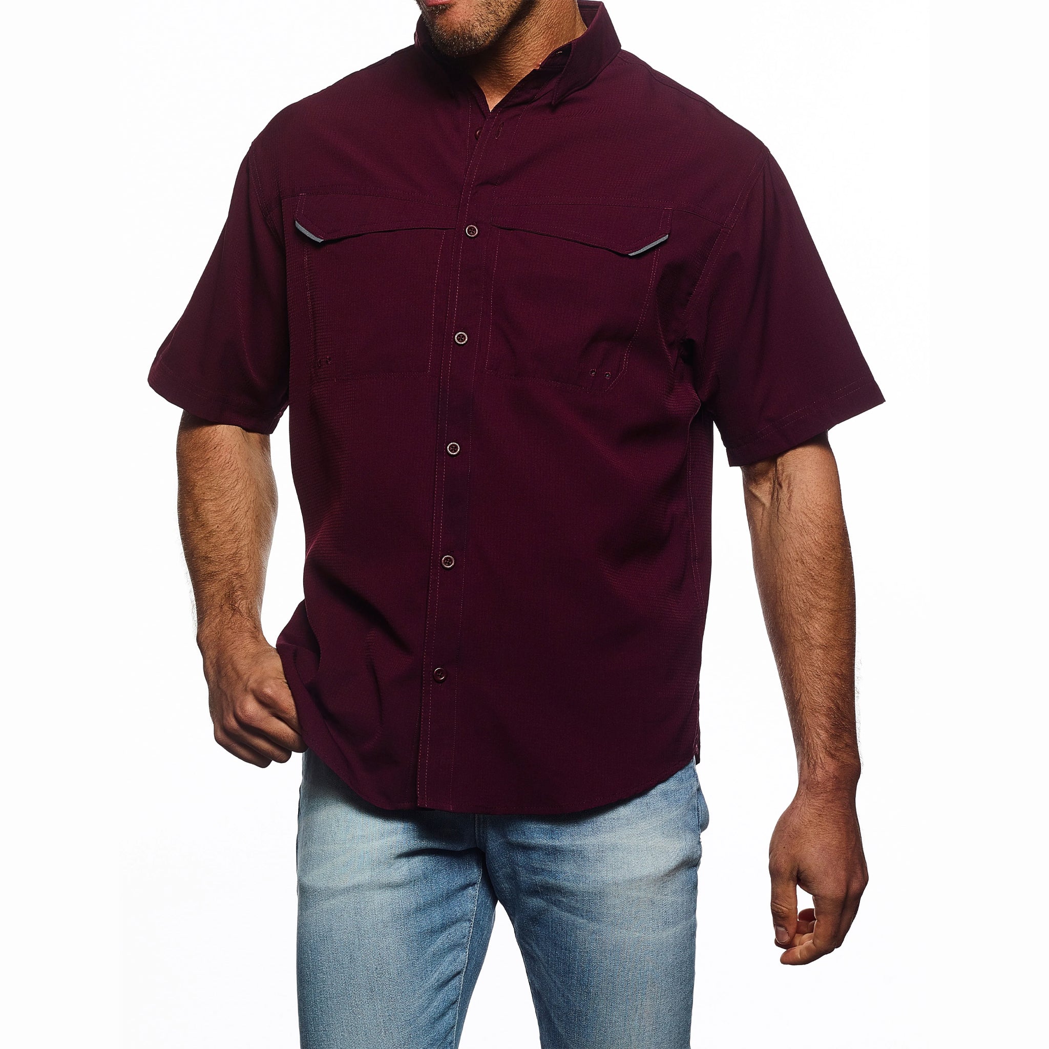 Pro Celebrity Men's Short Sleeve Pro Fishing Shirt - Image 8