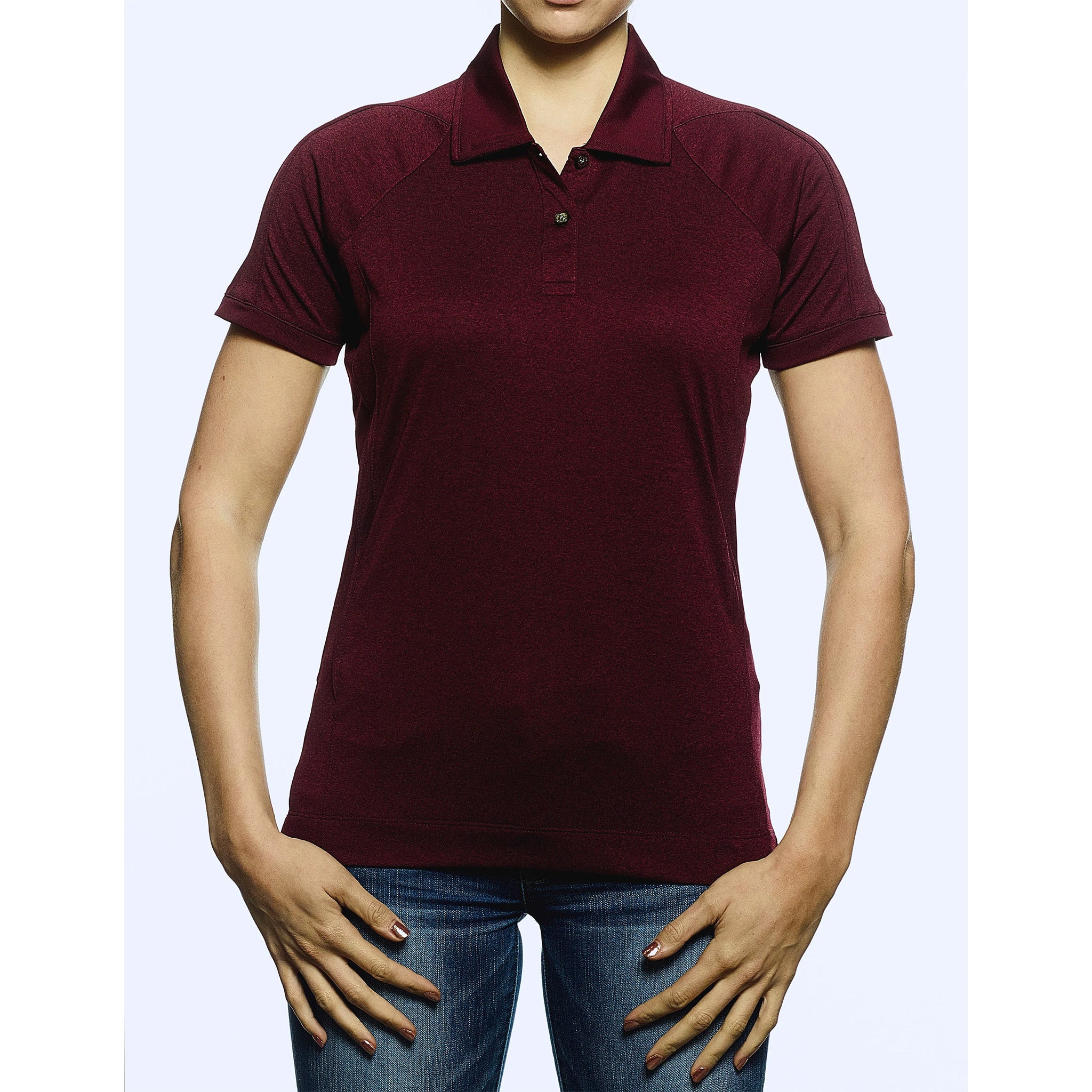Pro Celebrity Women's Heathaway Polo Shirt - Image 6