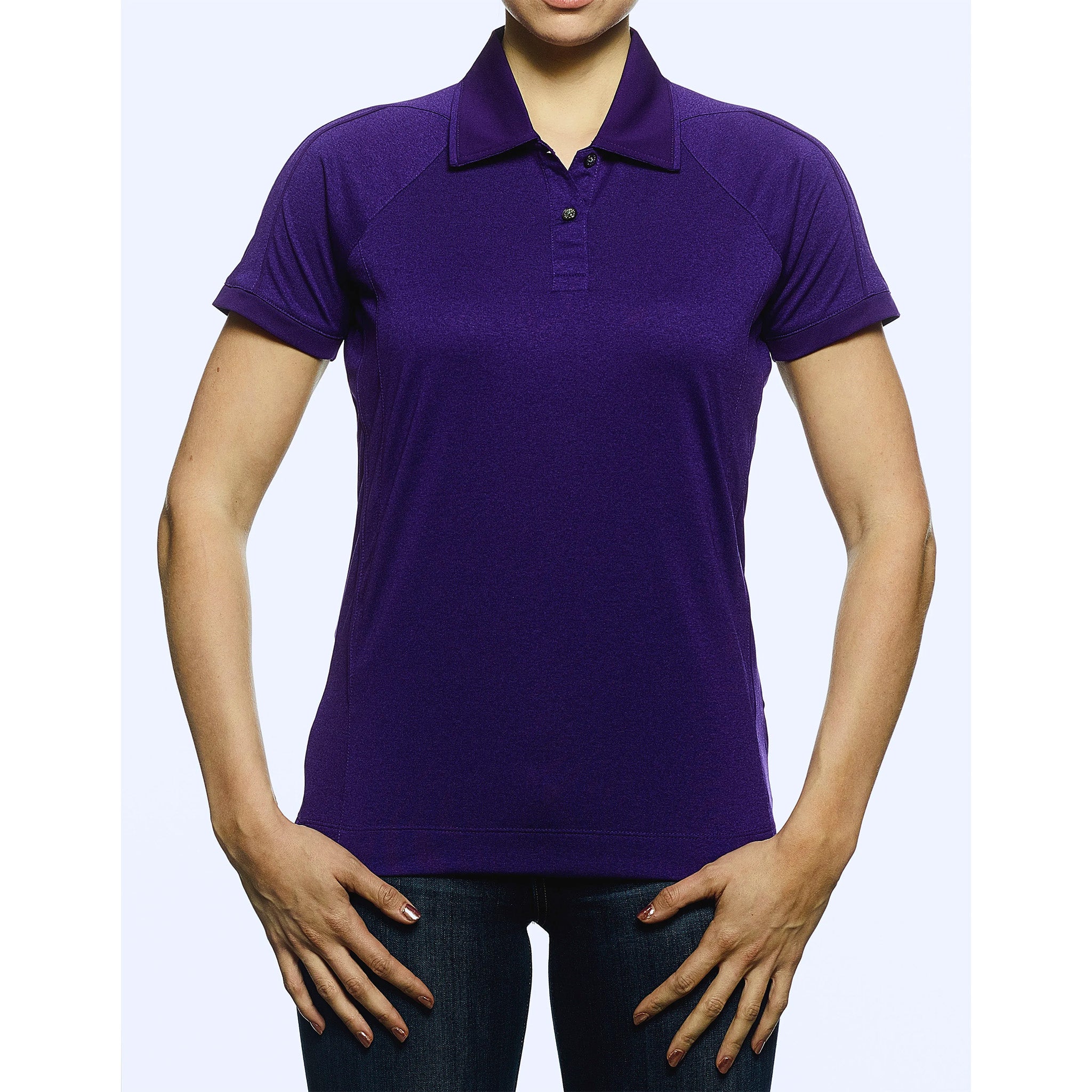 Pro Celebrity Women's Heathaway Polo Shirt - Image 7