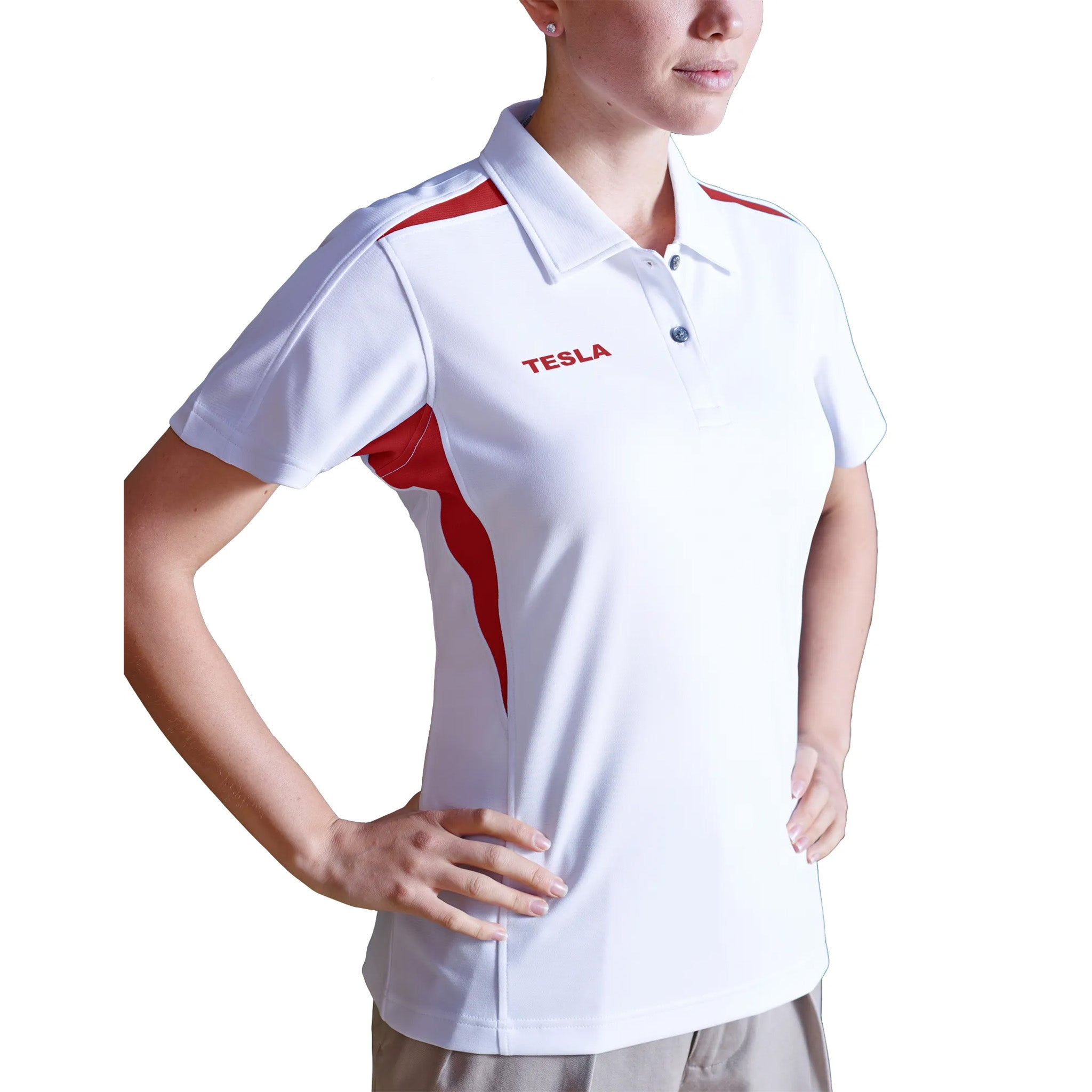 Pro Celebrity Women's Tesla Polo Shirt - Image 5