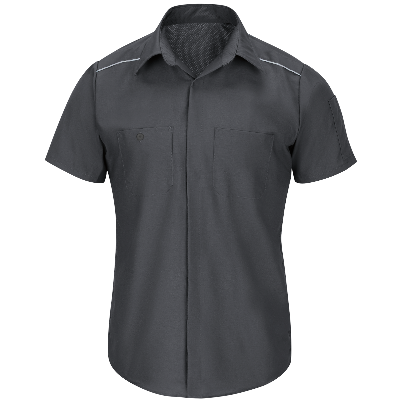 Red Kap Men's Short Sleeve Pro Airflow Work Shirt - Image 3